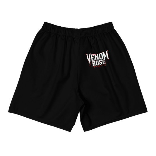 VENOM ROSE Skull Shorts – Black Edition